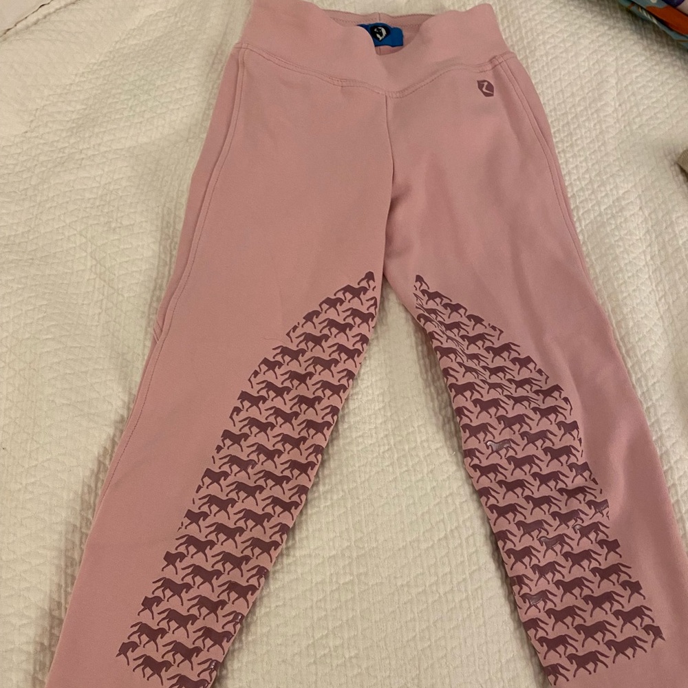Horze Pink Horseback Riding Equestrian Pants